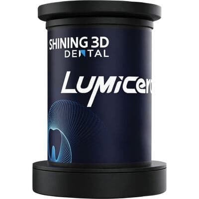 LumiCera CB200 Ceramix-Nano 3D Resin Capsule, A1 Shade, Box of 3 thumbnail 2