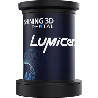 LumiCera CB200 Ceramic-Dominant Permanent Crown 3D Resin Capsule, C2 Shade, 3/Pkg thumbnail 2