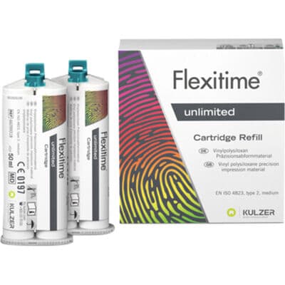 Kulzer Flexitime Unlimited VPS Impression Material, 50 mL Cartridges, Pack of 2, 66099318 thumbnail 5
