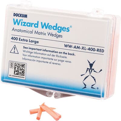Wizard Anatomical Wedge XL Red 061309-000, 400/Pack thumbnail 7