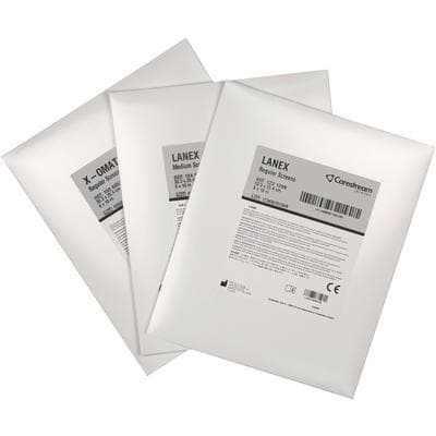 Carestream Health Lanex Intensifying Screens, Regular Speed, Green Sensitive, Without Foam, 8" x 10", 1 Pair/Pkg, 1231299 thumbnail 5