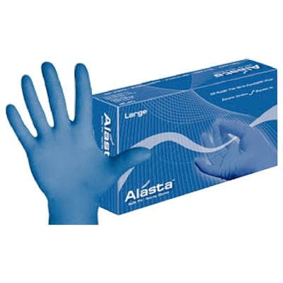 Alasta Soft Fit Nitrile Examination Gloves, Powder-Free, Non-Sterile, Large, Violet Blue, 100/Box, ALS100L thumbnail 23