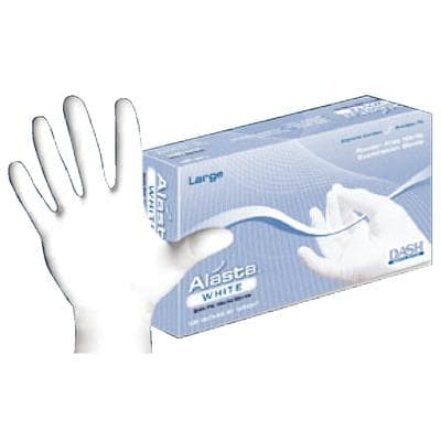 Alasta™ White Nitrile Powder-Free Exam Gloves, Large, Textured, Non-Sterile, 100/Box, AW100L thumbnail 22