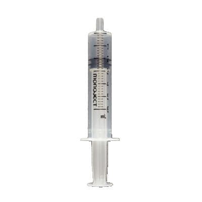 Monoject 6 mL Syringe, Luer Slip Tip, Low Dead Space, Sterile, Disposable, Without Needle, 50/Box thumbnail 2