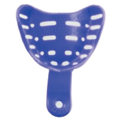 Keystone Edentulous Tray Aways Disposable Impression Trays, #3 Upper Medium, Perforated, 12/Pk, 0921700 thumbnail 8