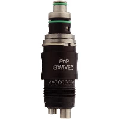 StarBright® Plug n' Play™ LED Swivel, 6 Pin ISO Type C, High Speed Handpiece Coupler, 1/Pkg thumbnail 2
