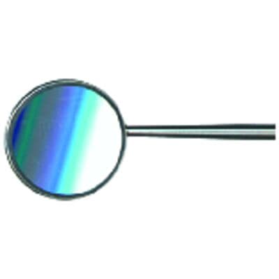 PDT #4 Front Surface Rhodium Coated Cone Socket Mouth Mirror, Stainless Steel, 7/8" thumbnail 8
