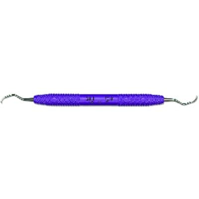 PDT Cruise Gracey 3/4 Curette, Double End, 3/8" Diameter Resin Purple Handle, R018 thumbnail 10
