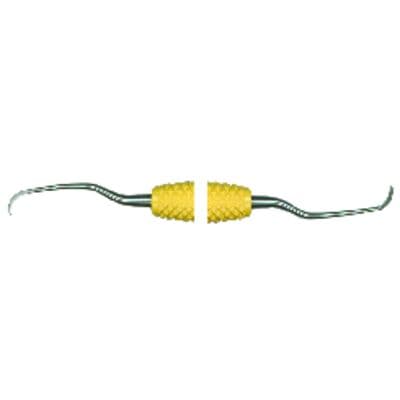 PDT Cruise Gracey 11/12 Extended Reach Curette, Double-Ended, Yellow Resin Handle, R042 thumbnail 15
