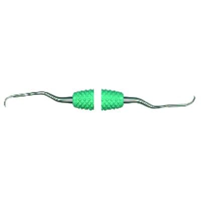 PDT Cruise Gracey 13/14 Extended Reach Curette, Double End, Green Resin Handle, R043 thumbnail 10