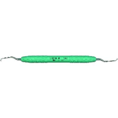 PDT Cruise Gracey 13/14 Extended Reach Curette, Double End, Green Resin Handle, R043 thumbnail 9