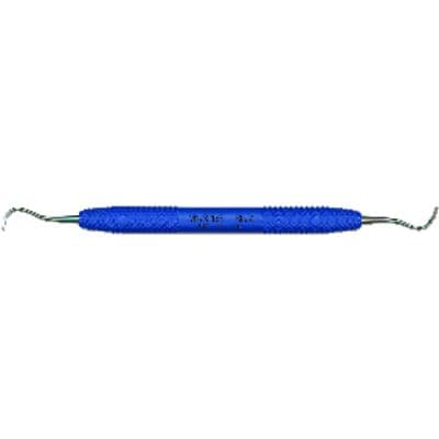 PDT Cruise McCall 17S/18S Universal Curette, Double-Ended, Nautical Blue Resin Handle, 6.5", R072 thumbnail 11
