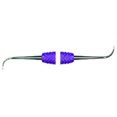 PDT Cruise Line Nebraska 128 Double-Ended Sickle Scaler, Anterior, Passionate Purple, 6.5" (R114) thumbnail 12