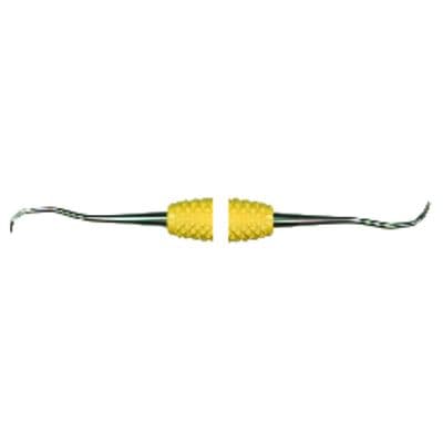 PDT Cruise Line 204S Posterior Sickle Scaler, Double-Ended, Sunshine Yellow Resin Handle, 6.5" Long, R135 thumbnail 18