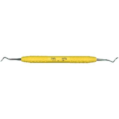 PDT Cruise Line 204S Posterior Sickle Scaler, Double-Ended, Sunshine Yellow Resin Handle, 6.5" Long, R135 thumbnail 17