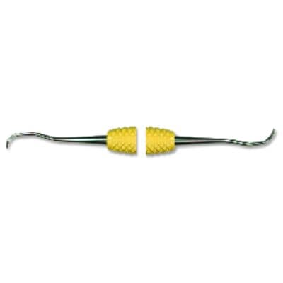 Paradise Dental Technologies 204SD Posterior Sickle Scaler, Double End, Standard Handle, Yellow, 1/Pkg thumbnail 6