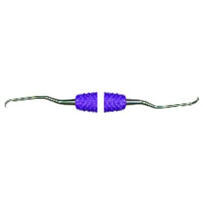 PDT Amazing Gracey 5-6 Extended Reach Mini Curette, Purple Resin Handle, Double End, R003 thumbnail 11