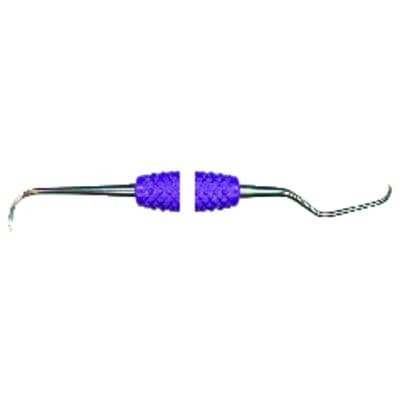 PDT Cruise Anterior Scaler Nebraska N128-L5 Mini, Double-Ended, Purple Resin Handle, R093 thumbnail 10