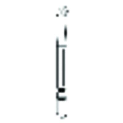 Two Striper Operative Diamond Bur, FG, Round #6, Medium Grit, Blue Ring, 1.3 mm Length, 5/Pk, 2013211 thumbnail 11