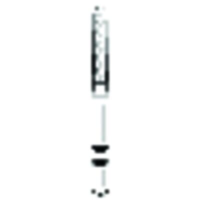 Premier Two Striper Diamond Bur, FG, Bevel-End Cylinder, #251.8, Coarse, Green Ring, 1.2 mm Major/0.4 mm Minor Diameter, 8 mm Length, 5/Pk, 2015069 thumbnail 10