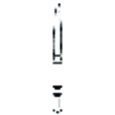 Premier Two Striper Diamond Bur, FG, Flame, Coarse, #260.10C, 1.4 mm Major/0.5 mm Minor Diameter, 10 mm Length, Green Ring, 5/Pk, 2015125 thumbnail 15