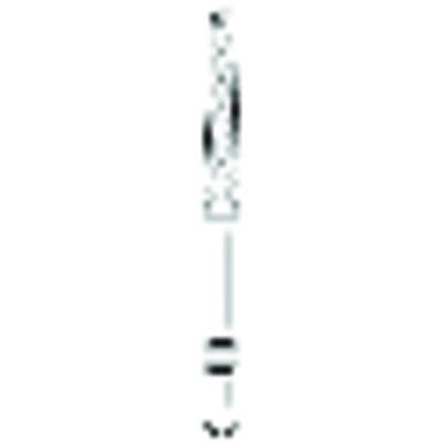 Premier Two Striper Diamond Bur FG, Flame, Coarse, #253.10C, 1.6 mm Major/1.0 mm Minor Diameter, 5/Pk, 2015071 thumbnail 11