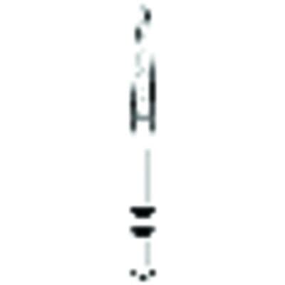Two Striper Diamond Bur, FG, Flame, #263.8, Coarse, Green, 1.6 mm Major Diameter, 5/Pk, 2015127 thumbnail 10