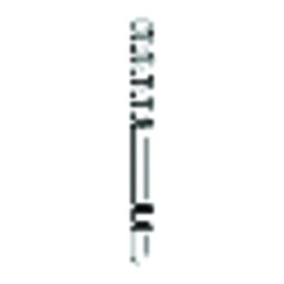 Two Striper Diamond Bur FG, Crown Cut, SC8, Coarse, Green, 1.7 mm Diameter, 8.0 mm Length, 5/Pk, 2015575 thumbnail 14