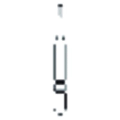 Two Striper Diamond Bur, FG, Interproximal, #203.5F, Fine, Red, 1.5 mm Major Diameter, 5/Pk, 2015054 thumbnail 14