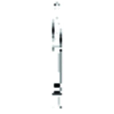 Two Striper Diamond Bur, FG, Flame, #253.8, Coarse, Green, 1.6 mm Major/1.0 mm Minor Diameter, 8.0 mm Length, 5/Pk, 2015070 thumbnail 10