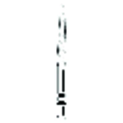 Two Striper® Diamond Bur FG, Very Fine, Round End Taper, #799.11, 1.8 mm Major/0.8 mm Minor Diameter, 11 mm Length, 5/Pkg, 2015535 thumbnail 9
