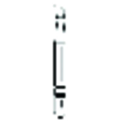 Two Striper Diamond Bur, FG, Inverted Cone, #320.2, Coarse, Green, 1.7 mm Major/1.3 mm Minor Diameter, 2.0 mm Length, 5/Pk, 2015217 thumbnail 10