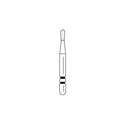 Two Striper® Diamond Bur, FG, Fine, Pear, #362.3F, 1.3 mm Major/1.1 mm Minor Diameter, 3.0 mm Length, 5/Pkg, 2015793 thumbnail 8