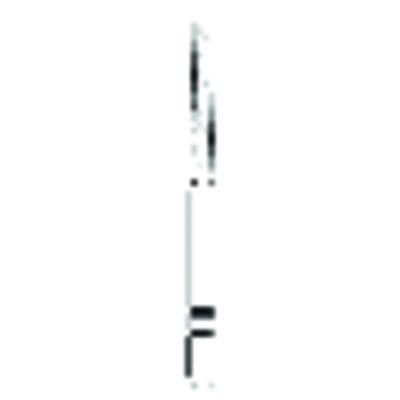 Two Striper Diamond Bur, FG, Flat-End Taper, 721.10, Fine, Red, 1.3 mm Major/0.8 mm Minor, 10 mm Length, 5/Pk, 2015386 thumbnail 10