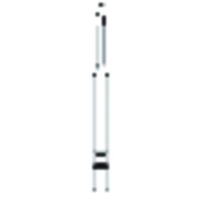 Premier Two Striper MicroPrep Diamond Bur, Friction Grip, Medium Grit, Pear Shape, #MP53AM, 1.4 mm Diameter, 5/Pack thumbnail 7