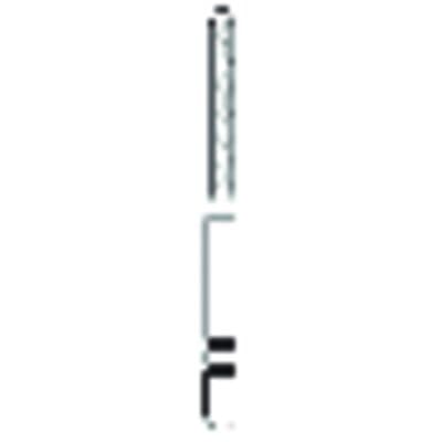 Two Striper® Diamond Bur FG, Coarse, Modified Beveled Cylinder, #511.10, 1.2 mm Diameter, 10 mm Length, Green Ring, 5/Pkg, 2015976 thumbnail 8