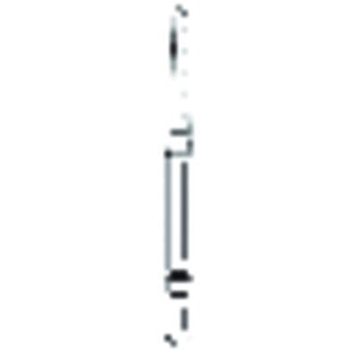 Two Striper Diamond Bur, FG, Curettage K, #764.8, Coarse, Green, Cone Bevel End, 1.4 mm Major/0.8 mm Minor Diameter, 8.0 mm Length, 5/Pk, 2015978 thumbnail 12