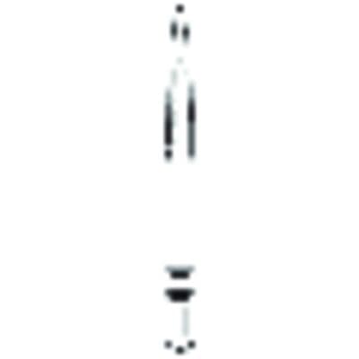 Two Striper Diamond Bur, FG, Flame, L260.8, Coarse, Green, Long Shank, 1.4 mm Major/0.4 mm Minor Diameter, 8.0 mm Length, 5/Pk, 2015133 thumbnail 10