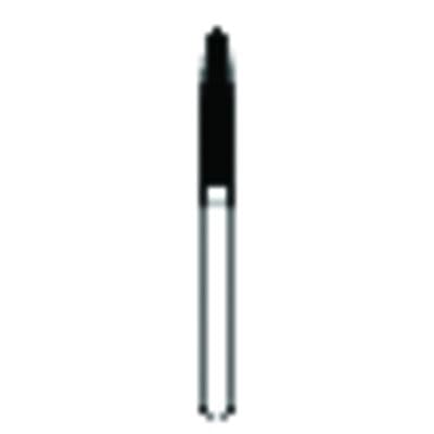 Solo Diamond™ Curettage K Single-Use Diamond Burs – FG, Cone Bevel End, Coarse, Green, # 878K, 1.6 mm Major/1.2 mm Minor Diameter, 8.0 mm Length, 25/Pkg - Solo Diamond™ Curettage K Single-Use Diamond Burs – FG, Cone Bevel End, 25/Pkg - Coarse, Green, # 878K, 1.6 mm Major/1.2 mm Minor Diameter, 8.0 mm Length - Image 1