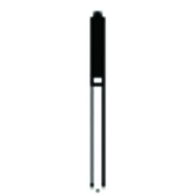 Solo Diamond™ Curettage K Single-Use Diamond Burs – FG, Cone Bevel End, Coarse, Green, #878K, 1.8 mm Major/1.4 mm Minor Diameter, 8.0 mm Length, 25/Pkg - Solo Diamond™ Curettage K Single-Use Diamond Burs – FG, Cone Bevel End, 25/Pkg - Coarse, Green, # 878K, 1.8 mm Major/1.4 mm Minor Diameter, 8.0 mm Length - Image 1