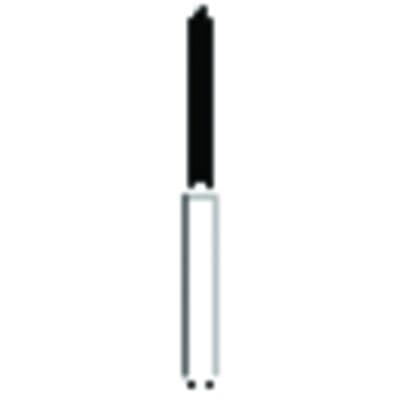 Solo Diamond™ Single-Use Diamond Burs – FG, Coarse, Green, Cylinder Bevel End, #886, 1.2 mm Head Diameter, 10.0 mm Head Length, 25/Pkg - Solo Diamond™ Single-Use Diamond Burs – FG, Coarse, Green, Cylinder Bevel End, 25/Pkg - Cylinder, # 886, 1.2 mm Head Diameter, 10.0 mm Head Length - Image 1