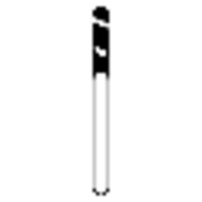 Solo Diamond® Single-Use Diamond Burs FG, Spiral Round End Cylinder, #8118.7, Coarse, Green, 1.8mm Major/1.4mm Minor Diameter, 7.0mm Head Length, 25/Pkg, 856T018C thumbnail 8