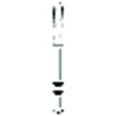 Two Striper Gold-Plated Curettage (GCP) Diamond Bur FG, Cone Beveled End, #254.SA, Medium Grit, 1.8mm Major/0.4mm Minor Diameter, 7mm Cutting Length, Pack of 5, 2015615 thumbnail 8