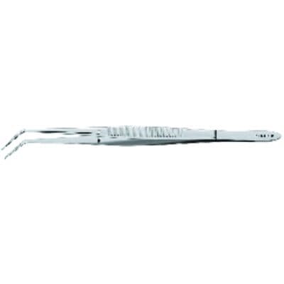Premier Dental Products Flagg Dressing Pliers, 6-1/4", Curved Serrated Tip, Cotton Pliers, Non-Cutting, Single thumbnail 7