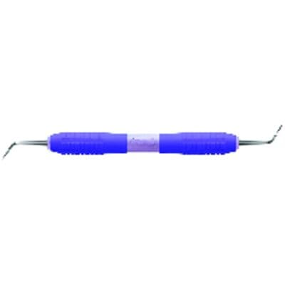 Big Easy® Ultralite™ Sickle Scaler, #NV2 Posterior, Double End, Purple Silicone Handle, 05691 thumbnail 8