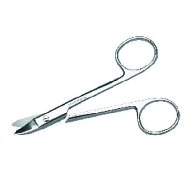 Premier Crown and Collar Scissors, Curved, Sharp, 5" (12.7 cm), Stainless Steel, 1/Pk, #9085346 thumbnail 9