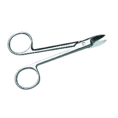 Premier Crown and Collar Scissors, Curved/Sharp, 4" (10.2 cm), Stainless Steel, 1/Pk, #9085344 thumbnail 9