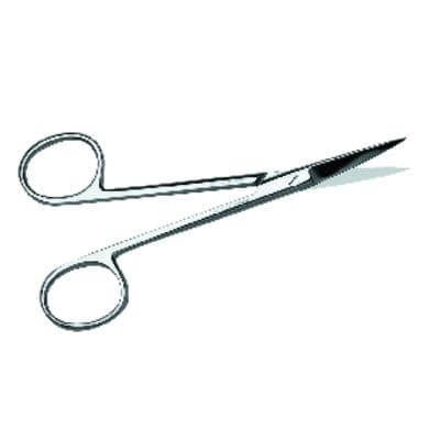 Premier Dental Gum 2 Curved Tissue Scissors, Straight Handle, Smooth Blade, Single thumbnail 6
