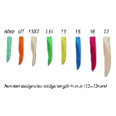 Premier Sycamore Wood Wedges, Mini, Light Blue, 400/Pk, 9061109 thumbnail 24