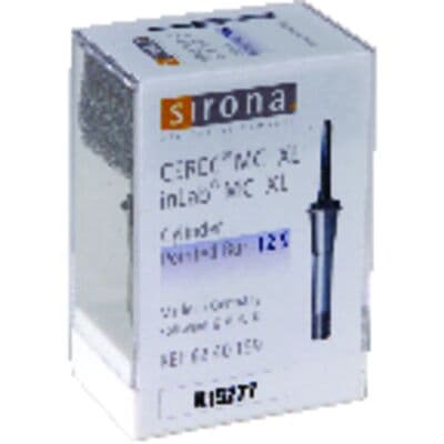 CEREC Cylinder Pointed Milling Bur 12S, 12 mm, 6/Pkg thumbnail 10